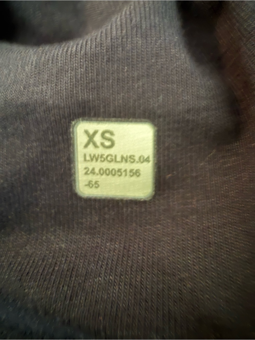 Worn Once! Lululemon Oversized Mid-Rise Scuba Jogger - True Navy, XS - Picture 10 of 14